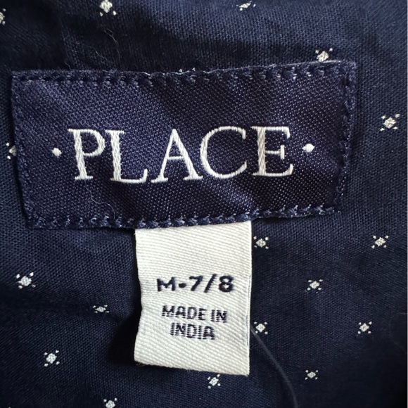 Boy's Children's Place Long Sleeve Button Down M - Picture 3 of 3